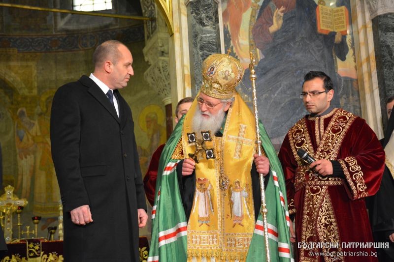 Le patriarche de Bulgarie Néophyte a célébré un office d’intercession à l’occasion de l’investiture du nouveau président et de la nouvelle vice-présidente bulgares