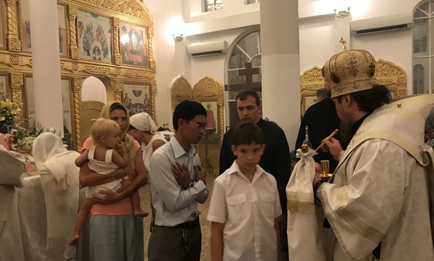 Un hiérarque de l’Église orthodoxe russe en visite au Cambodge