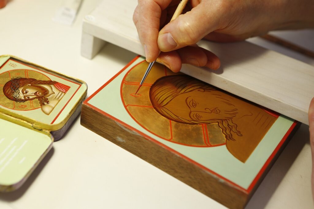 Atelier d’iconographie en stage intensif à l’Institut Saint-Serge