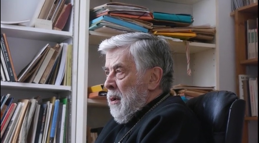 Un portrait du père Boris Bobrinskoy