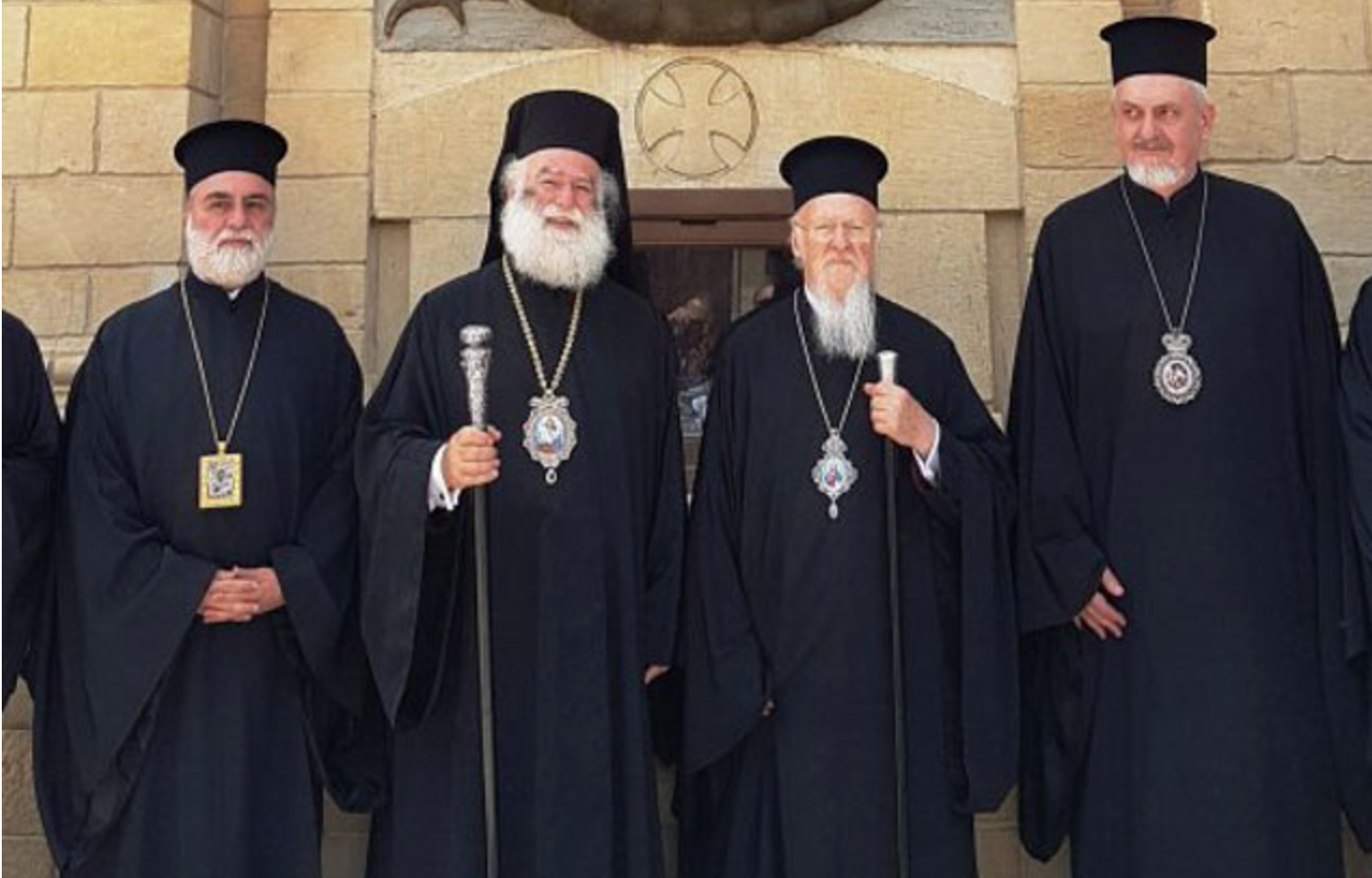 Le patriarche œcuménique Bartholomée a visité l’église orthodoxe Saint-Georges, dans la vieille ville du Caire