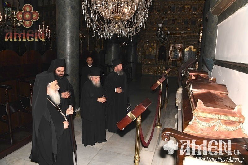 Le patriarche de Jérusalem s’est rendu à Constantinople pour participer avec le patriarche œcuménique Bartholomée à un pèlerinage en Cappadoce