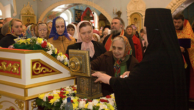 Environ un million de Russes ont vénéré jusqu’à présent les reliques de saint Nicolas