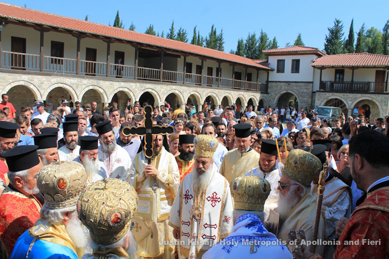 Fête de saint Cosmas d’Étolie au monastère de Koldkondas en Albanie