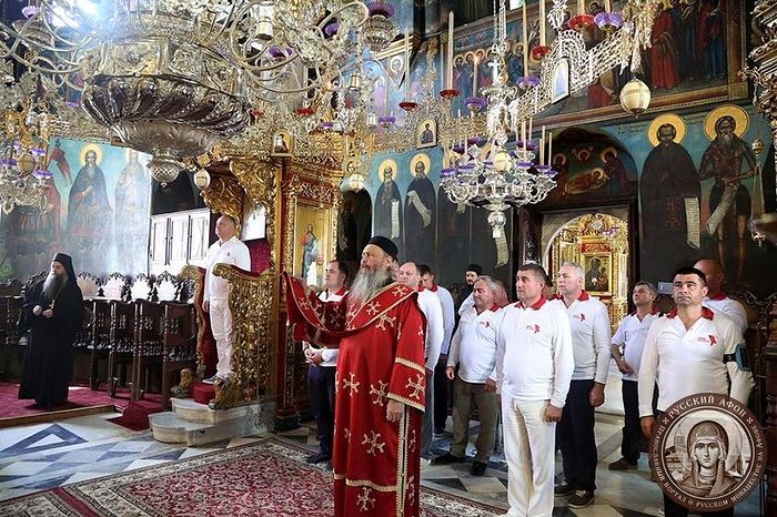Le président de la République de Moldavie a visité le monastère Saint-Pantéléimon sur le Mont Athos