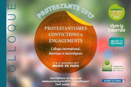 Michel Stavrou (Institut Saint-Serge) participe au colloque “Convictions et engagements 500 ans de Réformes” – 22 et 23 septembre