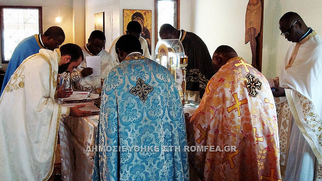 Premier séminaire liturgique du clergé de l’évêché orthodoxe de Brazzaville