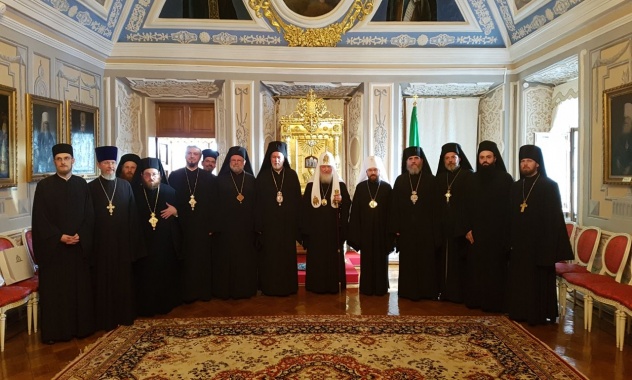 Le patriarche Cyrille de Moscou a reçu les membres du Comité des représentants des Églises orthodoxes auprès de l’Union européenne