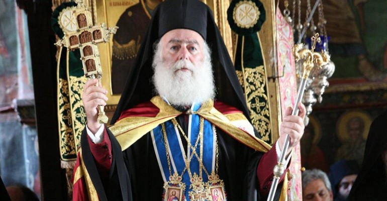 Patriarch Theodore of Alexandria decorated the Ukrainian Ambassador to Egypt