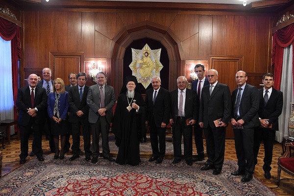 Visite au Patriarcat œcuménique du vice-ministre grec des Affaires étrangères