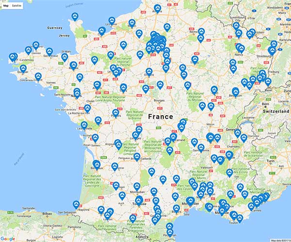 Adresses des lieux de cultes orthodoxes en France
