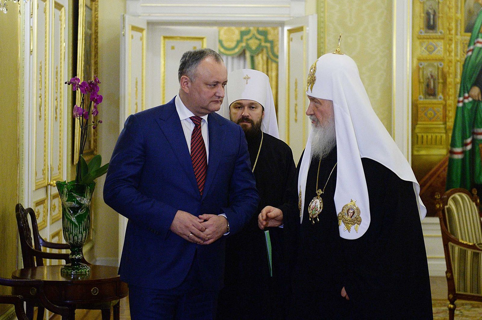 Le patriarche Cyrille accepte l’invitation du président moldave Dodon au Congrès mondial des familles en Moldavie