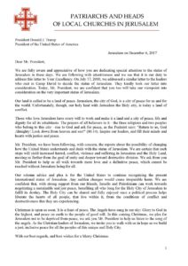 Lettre à Donald Trump - Orthodoxie.coma