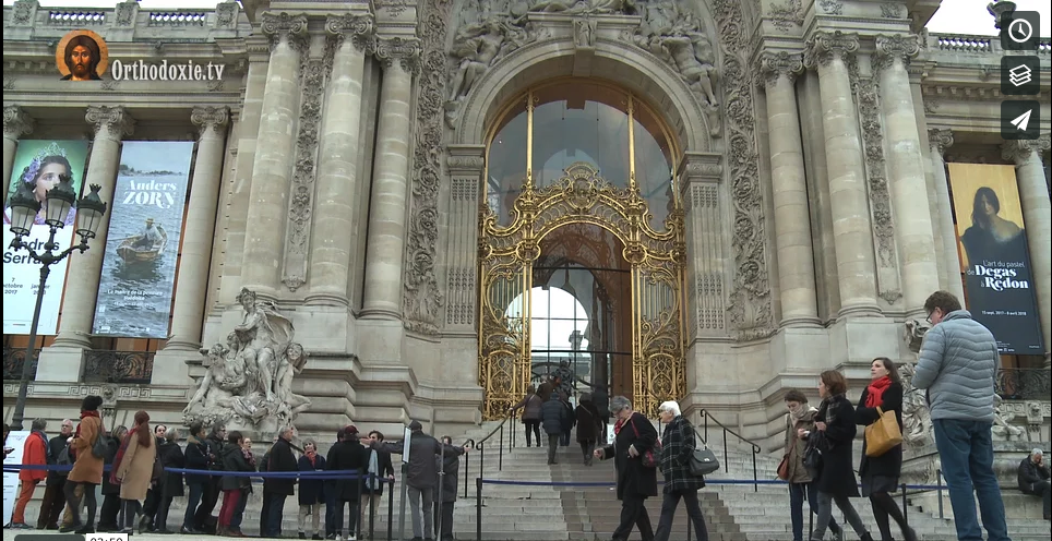 Reportage sur l’inauguration de la nouvelle présentation de la collection des icônes du Petit Palais