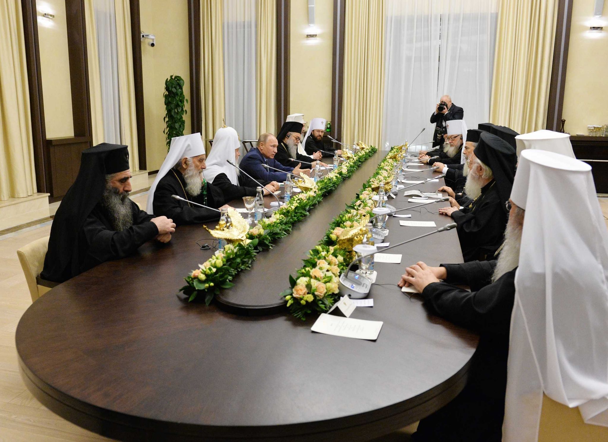 Le président Vladimir Poutine a reçu les primats des églises orthodoxes locales