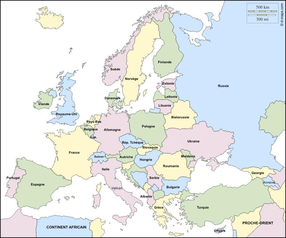 Une carte interactive des Églises orthodoxes et des juridictions orthodoxes en Europe