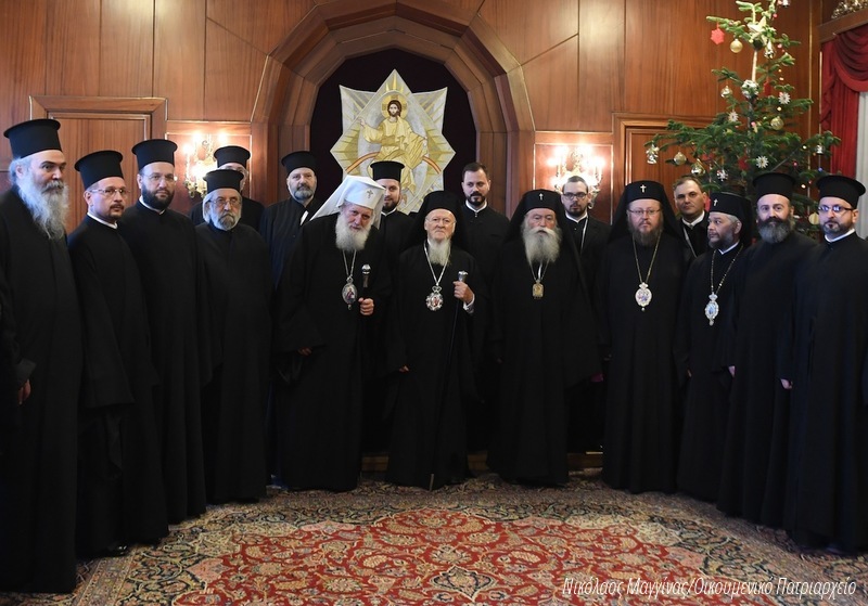 Réception chaleureuse du patriarche de Bulgarie Néophyte au Phanar