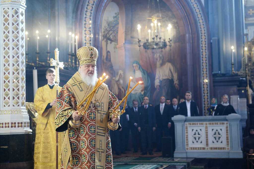 Homélie du patriarche de Moscou Cyrille à l’occasion du dimanche de l’orthodoxie