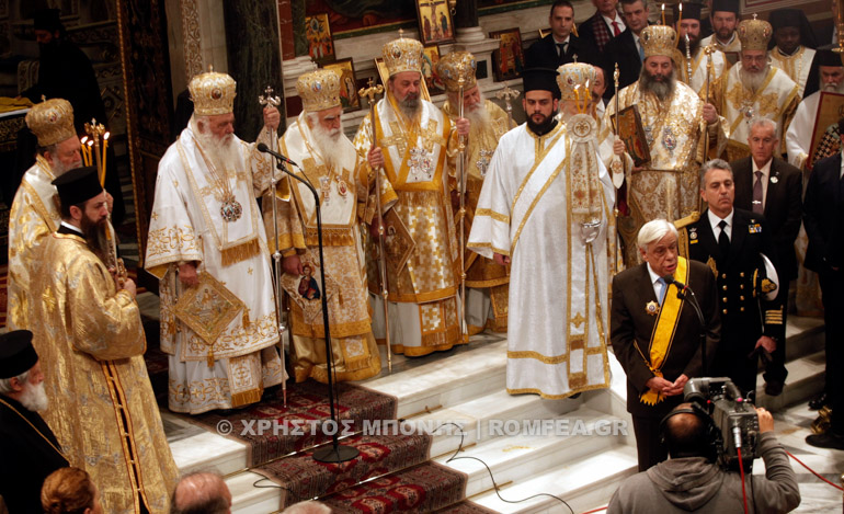 Célébration du Dimanche de l’orthodoxie à Athènes, en présence du président Prokopis Pavlopoulos