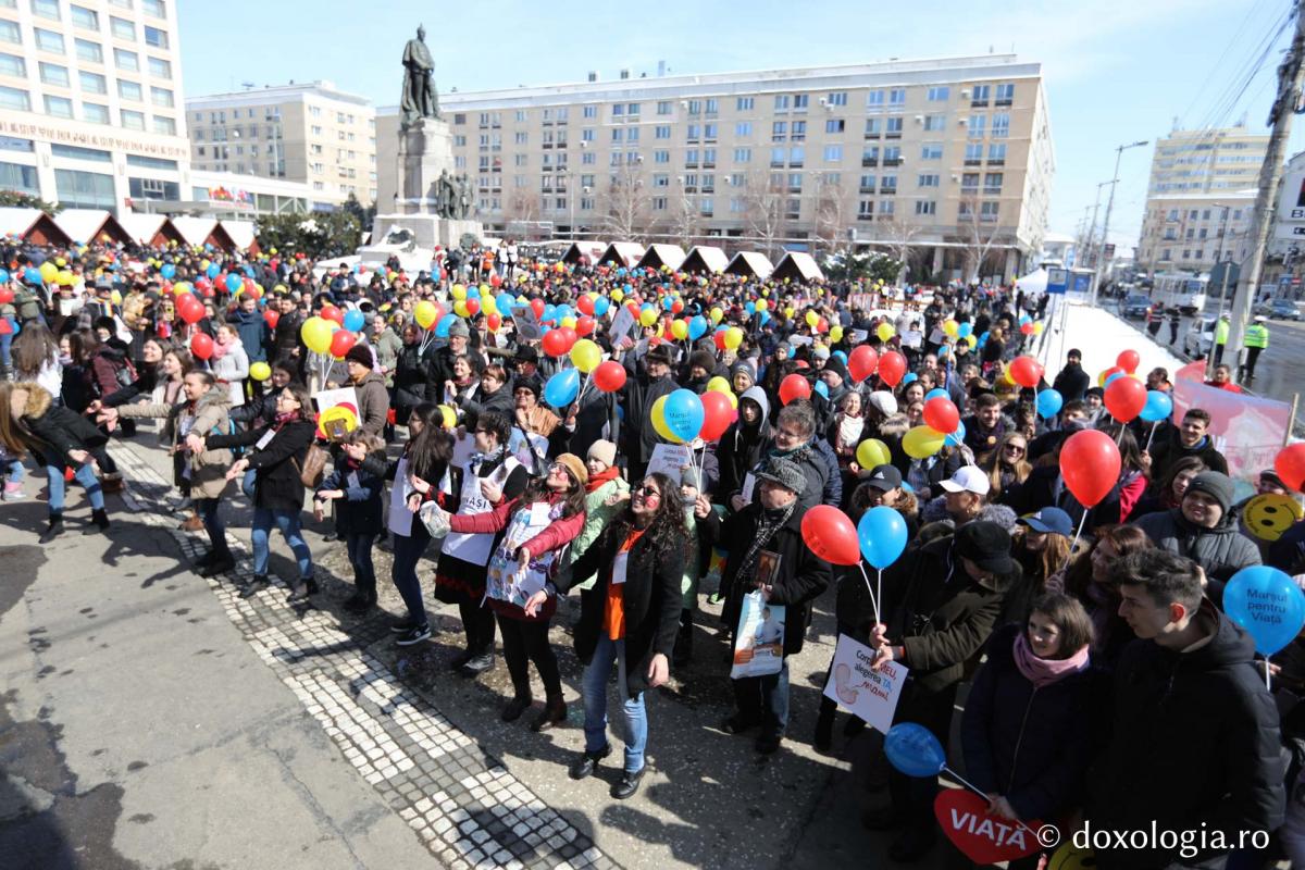En Roumanie, six mille habitants de Iași ont participé à la Marche pour la vie