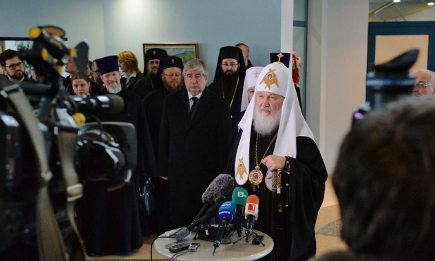 Fin de la visite de Sa Sainteté le patriarche Cyrille à l’Église orthodoxe de Bulgarie