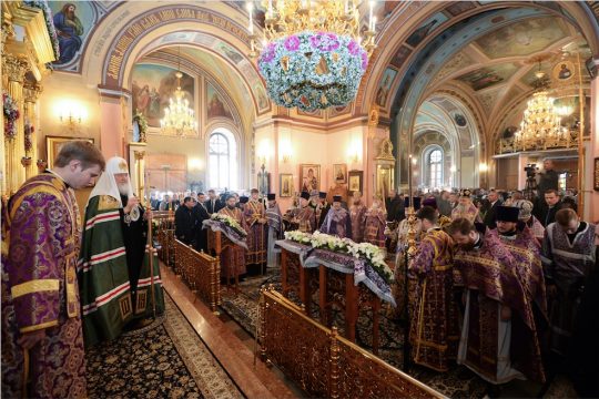 XXème anniversaire de l’invention des reliques de sainte Matrone de Moscou