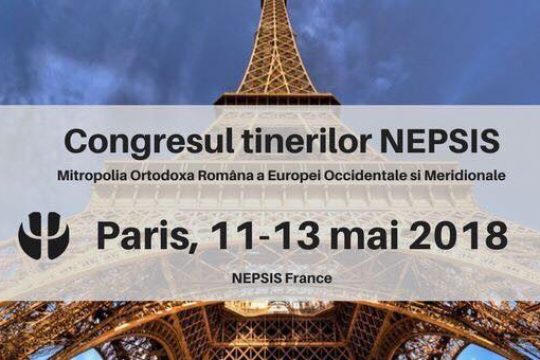 Programme du congrès annuel de « Nepsis », l’association des jeunes de la Métropole orthodoxe roumaine d’Europe occidentale et méridionale