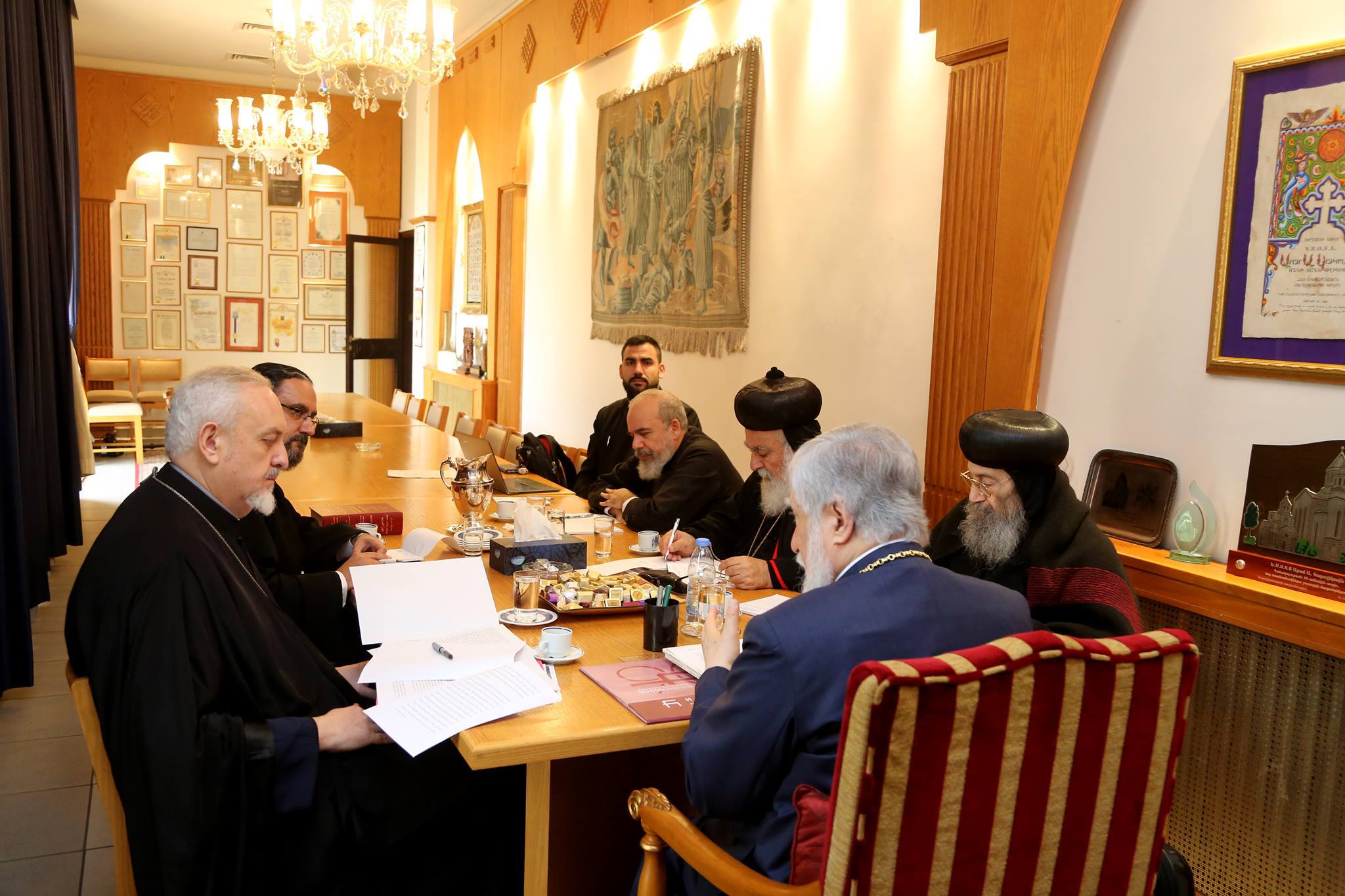 Réunion des co-présidents du dialogue entre l’Église orthodoxe et les Églises orthodoxes orientales