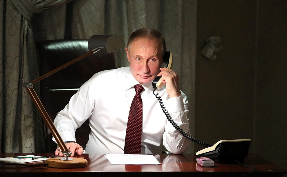 Conversation téléphonique de Vladimir Poutine avec le patriarche œcuménique Bartholomée