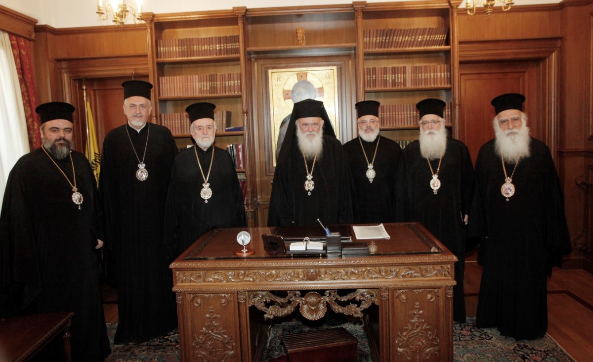 An Ecumenical Patriarchate Commission Visited the Holy Synod of the Church of Greece to Inform them of Developments in the Ukraine