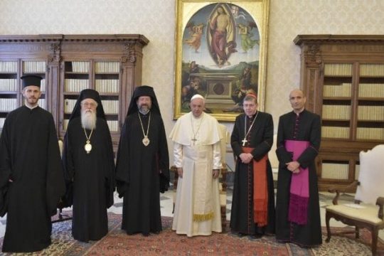 A delegation of the Patriarchate of Constantinople went to Rome on the occasion of the feast of Saints Peter and Paul