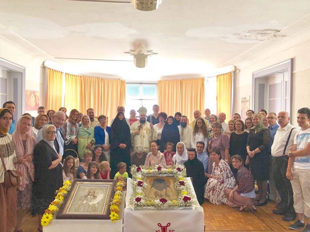 Fête patronale du monastère orthodoxe roumain des Sciernes d’Albeuve (Suisse)