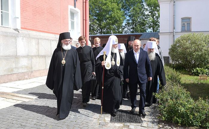 President Putin visited the monastery of Valaam
