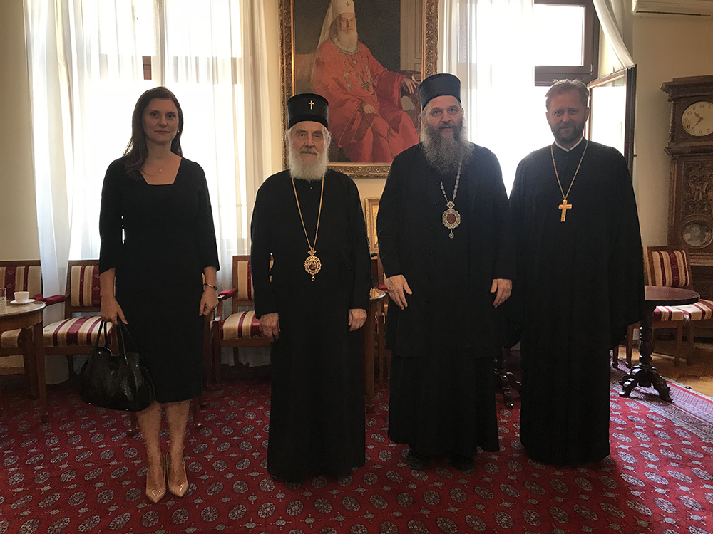 Le patriarche de Serbie Irénée séjournera en Suisse du 31 août au 4 septembre 2018