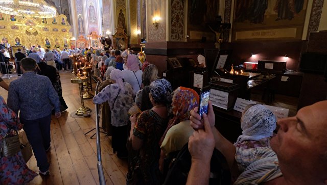 Plus de 50.000 fidèles ont vénéré à Krasnodar les reliques de saint Spyridon
