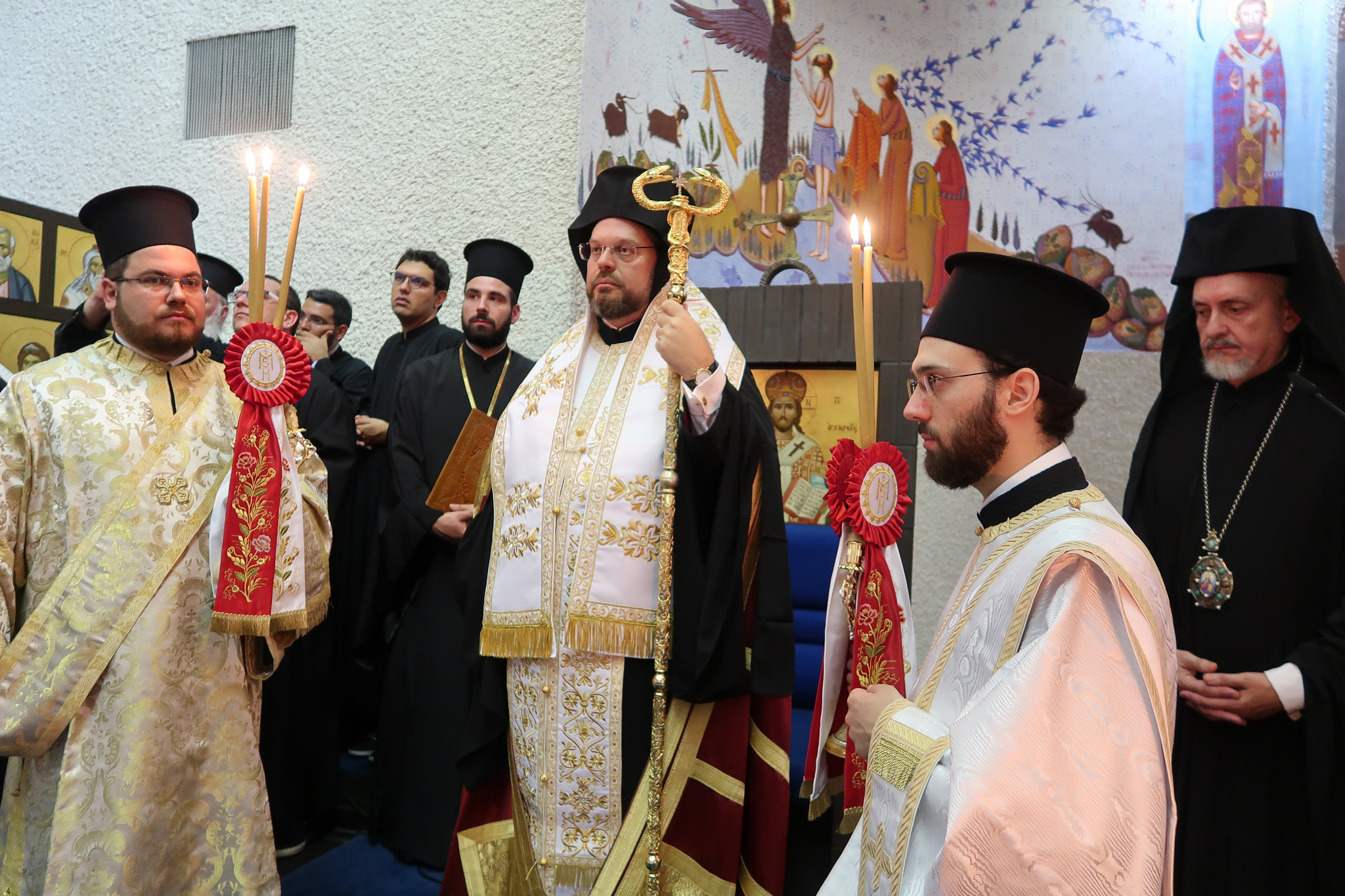 Newly enthroned Metropolitan Maxime of Swizterland