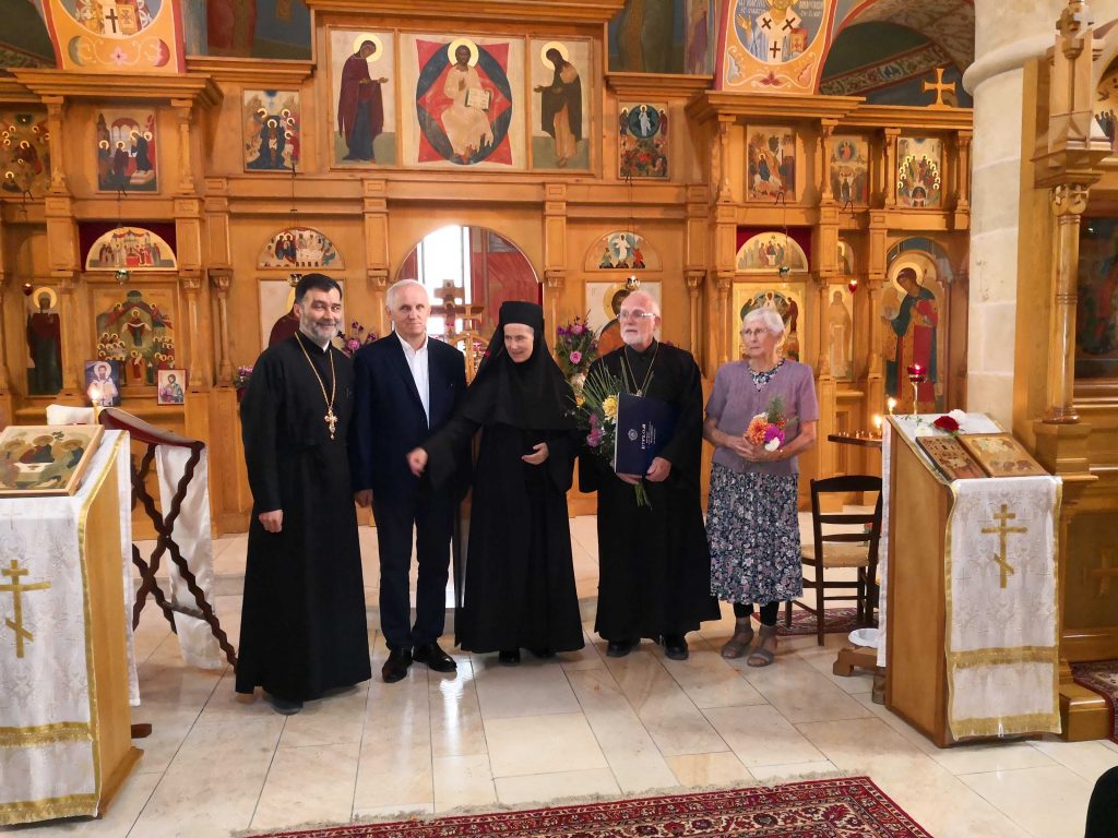 Father John Breck received the “Prince Konstanty Ostrogski’s Award”