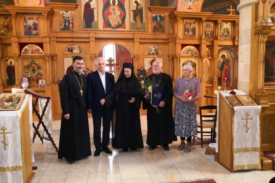 Father John Breck received the “Prince Konstanty Ostrogski’s Award”