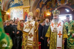 Le pape et patriarche d’Alexandrie Théodore II et le métropolite de Kiev Onuphre ont concélébré la liturgie au monastère de la Dormition à Odessa Le pape et patriarche d’Alexandrie Théodore II et le métropolite de Kiev Onuphre ont concélébré la liturgie au monastère de la Dormition à Odessa