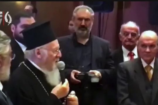 Le patriarche Bartholomée évoque des « articles bien payés » et une « propagande odieuse » par les Russes à l’encontre du Patriarcat oecuménique