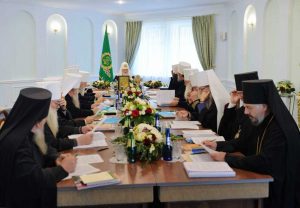 « Le Saint-Synode de l’Église orthodoxe russe reconnaît impossible de demeurer plus longtemps en communion avec le Patriarcat de Constantinople » « Le Saint-Synode de l’Église orthodoxe russe reconnaît impossible de demeurer plus longtemps en communion avec le Patriarcat de Constantinople »