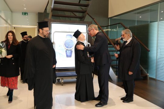 Le patriarche œcuménique Bartholomée est arrivé à Genève