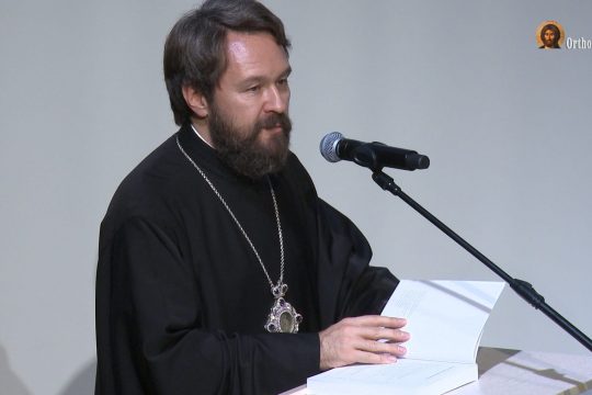 “The Architecture, Icons and Music of the Orthodox Church”: presentation by the author Metropolitan Hilarion