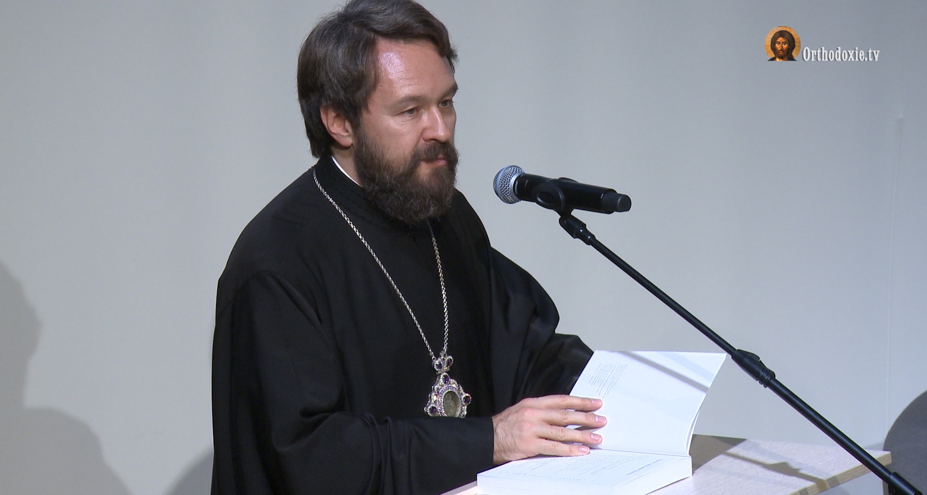 « the architecture, icons and music of the orthodox church »: presentation by the author metropolitan hilarion