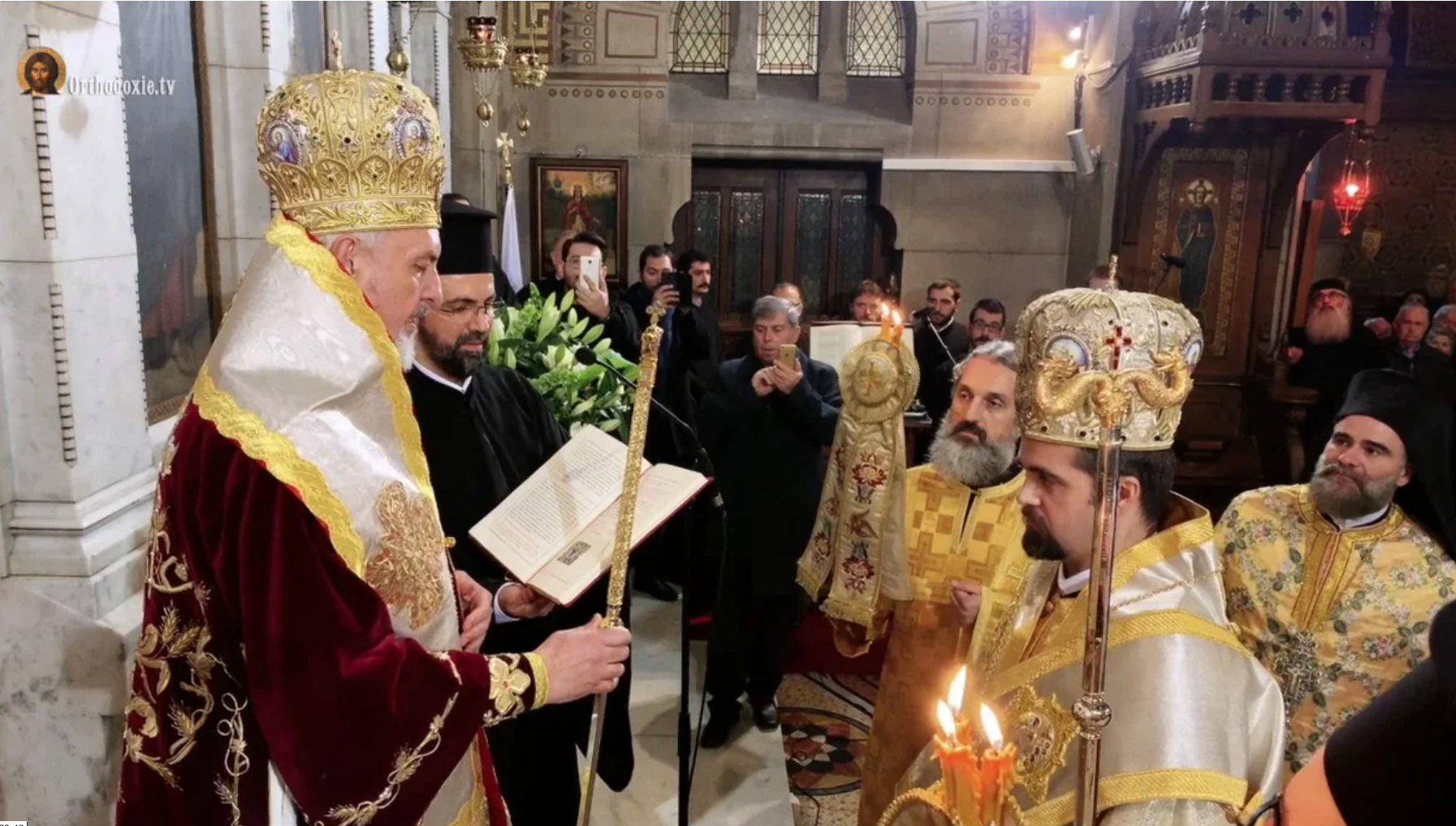 Vidéo de la consécration de mgr maxime de mélitène