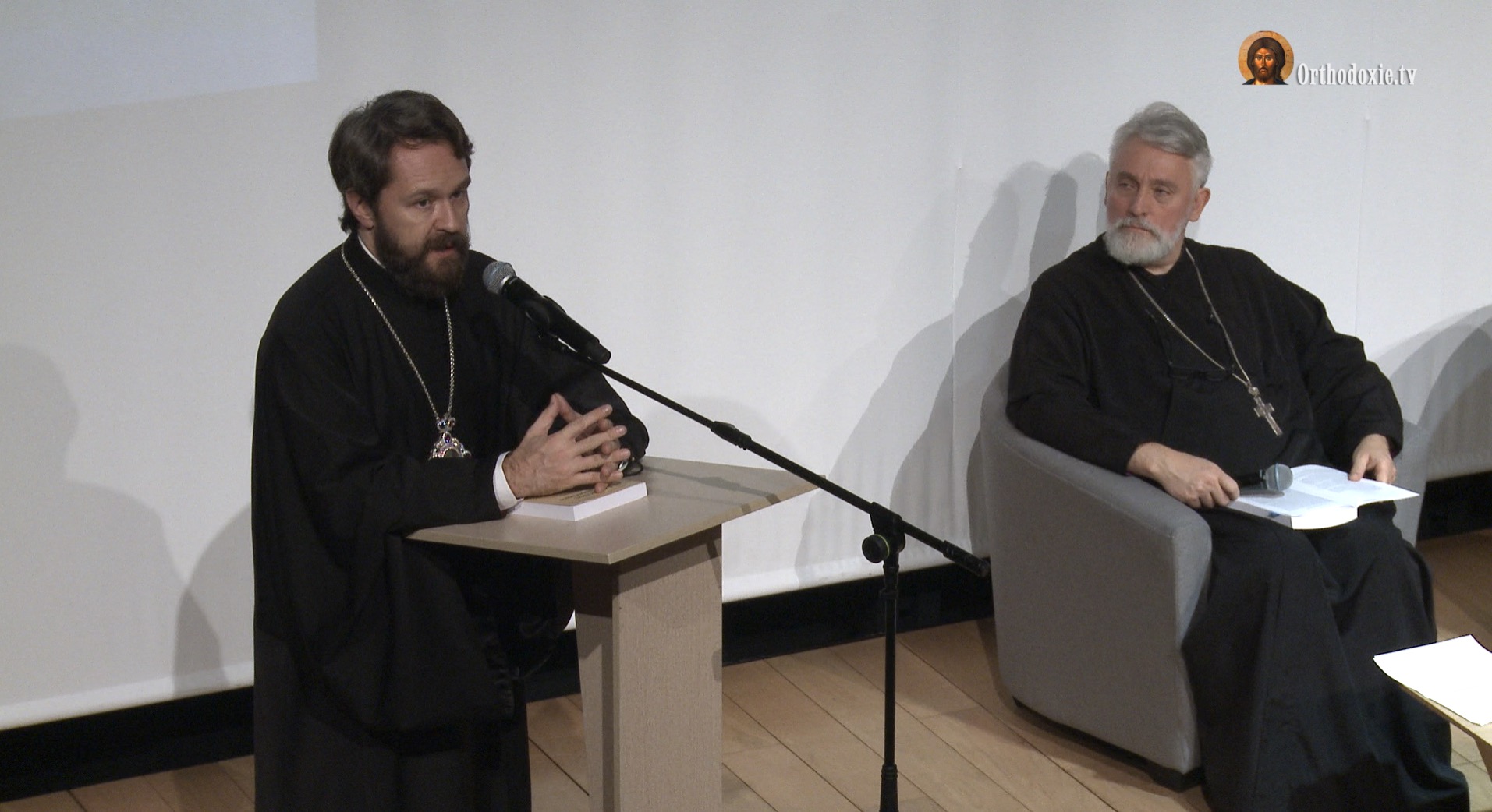 Vidéo de la présentation du livre « Le Sermon sur la montagne » de Mgr Hilarion (Alfeyev)