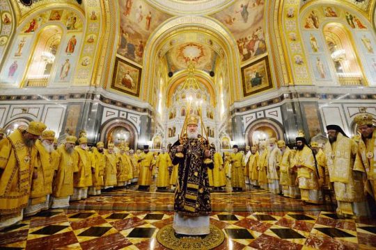 Dixième anniversaire de l’intronisation du patriarche de Moscou Cyrille