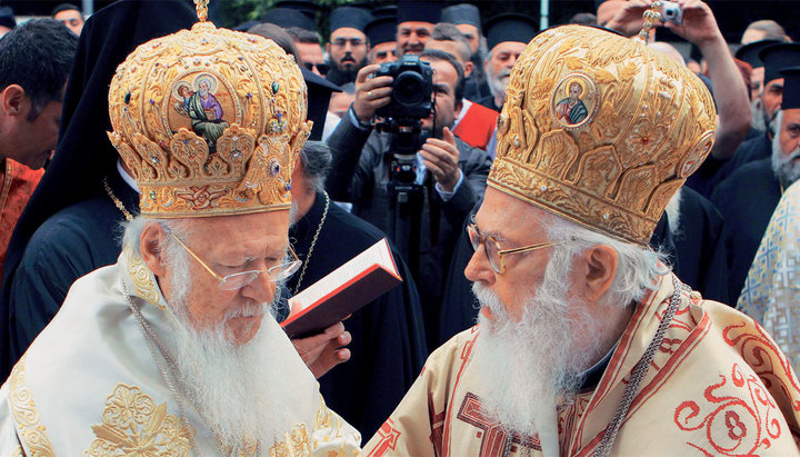 Réponse du patriarche Bartholomée à l’archevêque Anastase concernant l’Ukraine