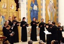 Le choeur d'hommes "Chantres orthodoxes russes"