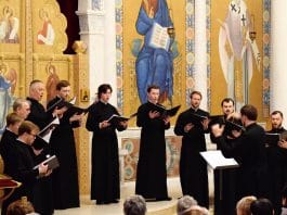 Le choeur d'hommes "Chantres orthodoxes russes"